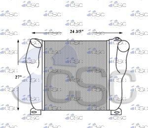 Kenworth Charge Air Cooler 619CA112