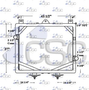 Kenworth Radiator 619RA005U