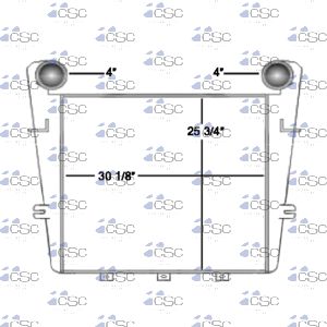 Mack Charge Air Cooler 621CA120