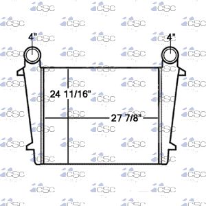 Mack Charge Air Cooler 621CAMK16B