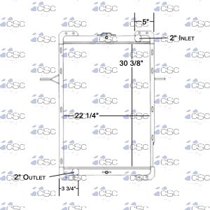 Mack Radiator 621RA004