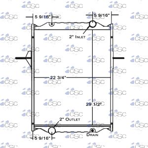 Mack Radiator 621RA010