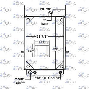 Mack Radiator 621RA019