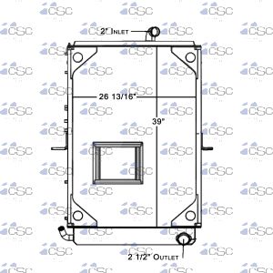Mack Radiator 621RA023