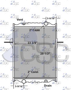 Mack Radiator 621RA035