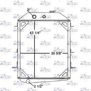 Mack Radiator 621RA7171