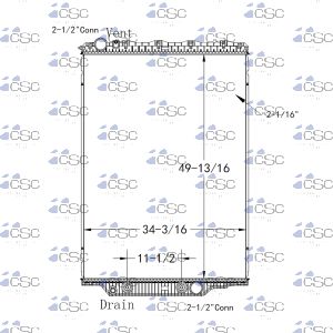 Mack Radiator 621RA9226