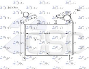 Mack Charge AIr Cooler 621CA113D