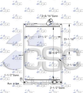 Mack Radiator 621RA051STDWF