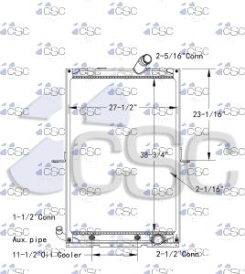 Mack Radiator 621RA051WF