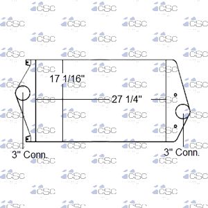 Mercedes Benz Charge Air Cooler 625CAMER41A