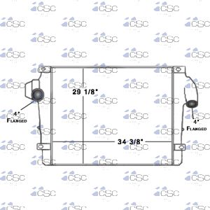 Volvo Charge Air Cooler 637CA123BF