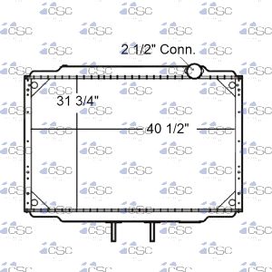 Volvo Radiator 637RA041