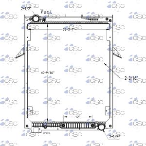 Volvo / Mack Radiator 637RA052WFMU
