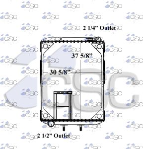 Volvo / Autocar Radiator 637RA079