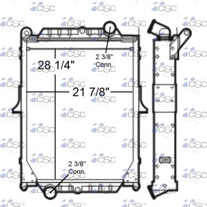 Volvo Radiator 637RA8120