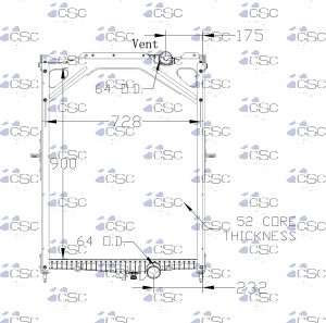 Volvo Radiator 637RA9399WF
