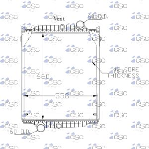 Volvo Radiator 637RA9466WF