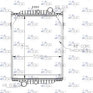 Volvo Radiator 637RA9467WF