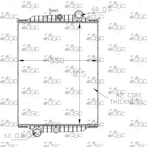 Volvo Radiator 637RA9468