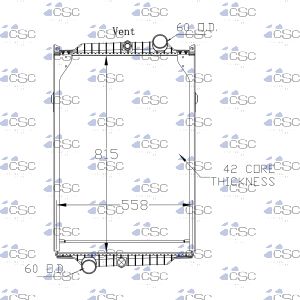 Volvo Radiator 637RA9468WF