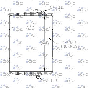 Volvo Radiator 637RA9498