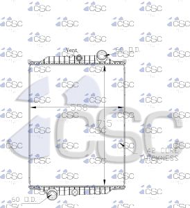 Volvo Radiator 637RA9467
