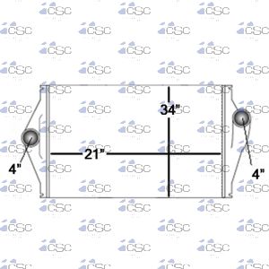 Western Star Charge Air Cooler 639CA141