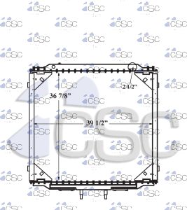 Western Star Radiator 639RA094