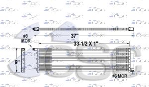 Western Star Condenser 639AC195