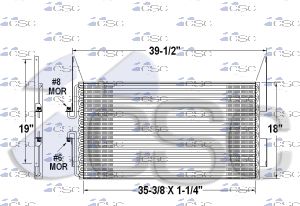 Western Star Condenser 639AC265