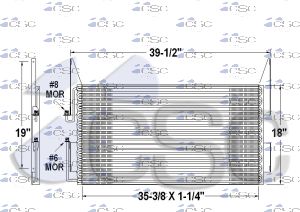 Western Star Condenser 639AC321