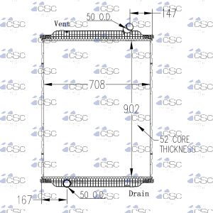 Renault Radiator 641RA001