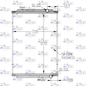 Renault Radiator 641RA002