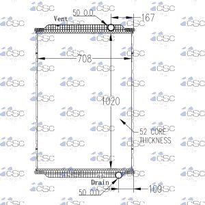 Renault Radiator 641RA003