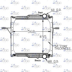 Renault Radiator 641RA004WF