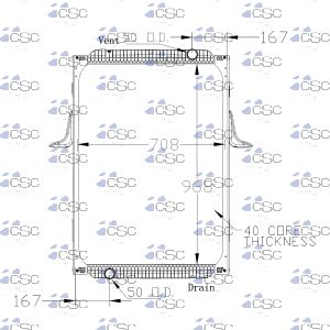 Renault Mack Radiator 641RA006WF
