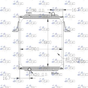 Renault Mack Radiator 641RA008WF