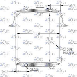 Mack Renault Radiator 641RA009WF