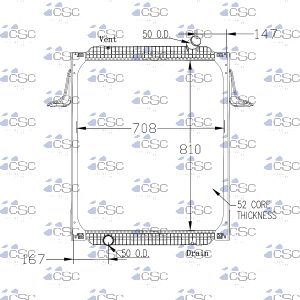 Mack Renault Radiator 641RA010WF
