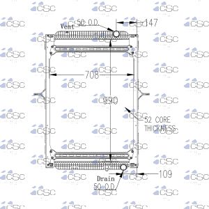 Mack Renault Radiator 641RA011WF