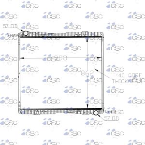Scania Radiator 643RA002WF