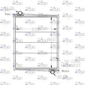 Scania Radiator 643RA003WF