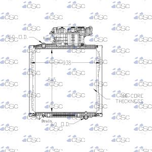 MAN Radiator 645RA002WF