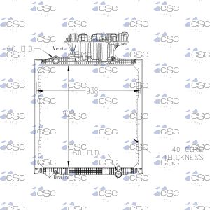 MAN Radiator 645RA003WF