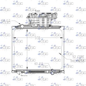 MAN Radiator 645RA007WF