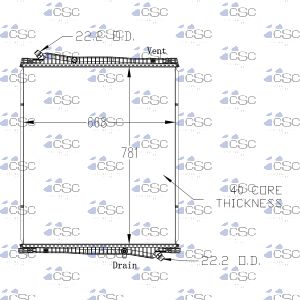 MAN Radiator 645RA009