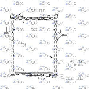 MAN Radiator 645RA011WF
