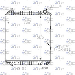Iveco Radiator 647RA001