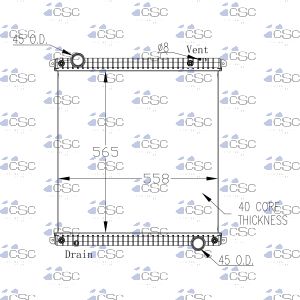 Iveco Radiator 647RA005